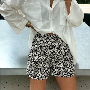 Zara Brocade Shorts